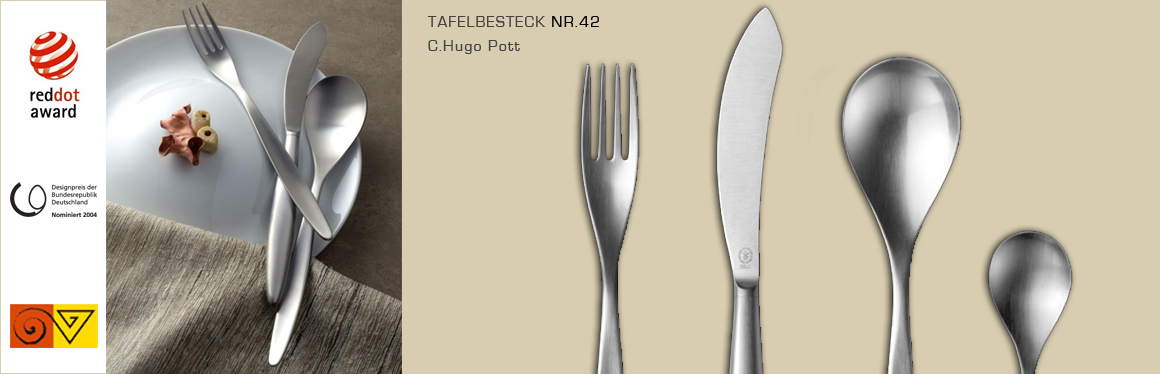 Tafelbesteck Nr. 42 Pott
